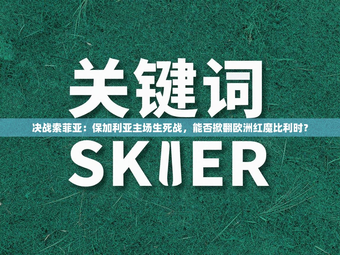 决战索菲亚：保加利亚主场生死战，能否掀翻欧洲红魔比利时？  第2张